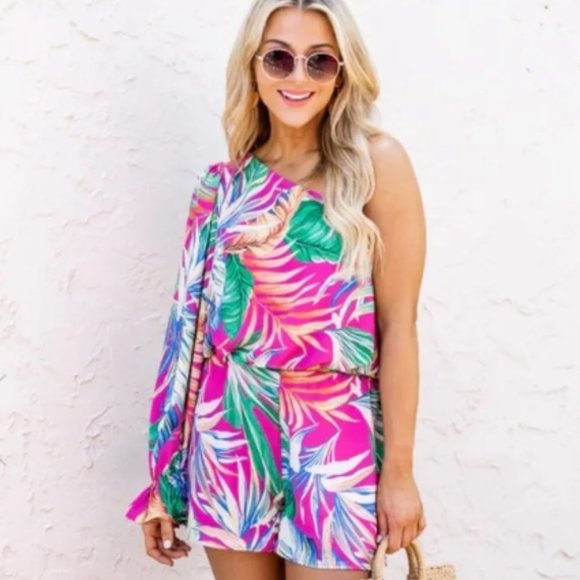 Pink Lily Other - Plus Size Off the Shoulder Two Piece Set